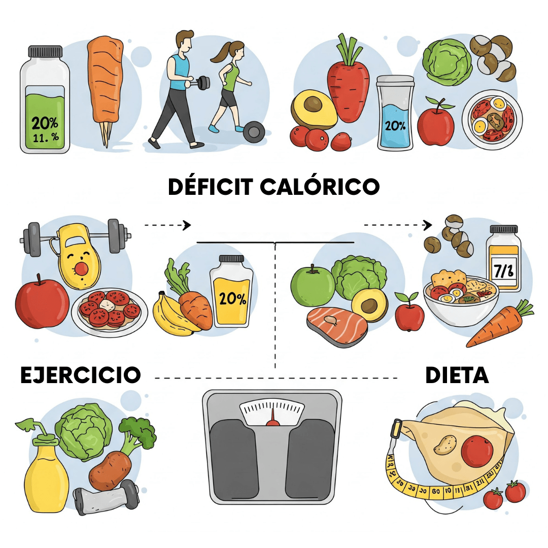 Déficit Calórico: ¿Qué es y cómo lograrlo de manera efectiva?