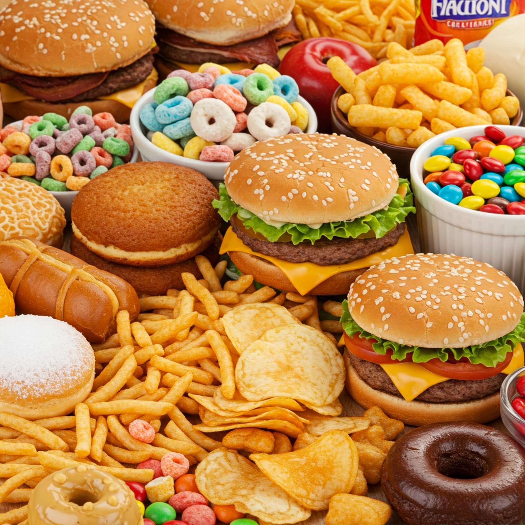 Comida Chatarra: Impacto y Ejemplos de Alimentos Procesados
